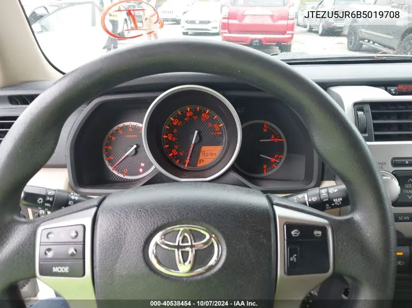 JTEZU5JR6B5019708 2011 Toyota 4Runner Sr5/Limited