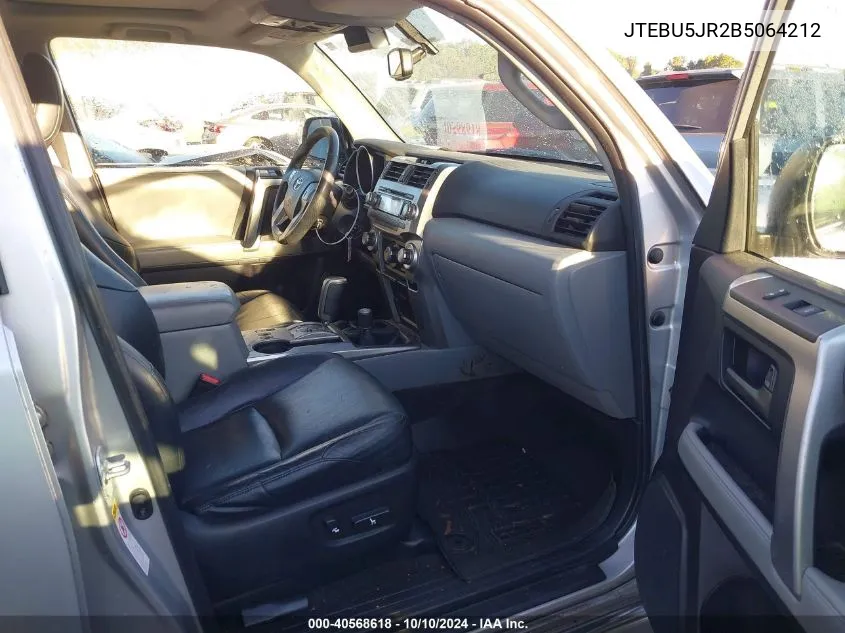 JTEBU5JR2B5064212 2011 Toyota 4Runner Sr5 V6