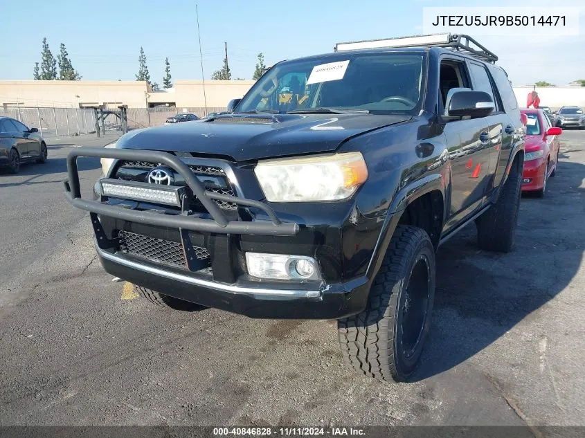 2011 Toyota 4Runner Sr5 V6 VIN: JTEZU5JR9B5014471 Lot: 40846828