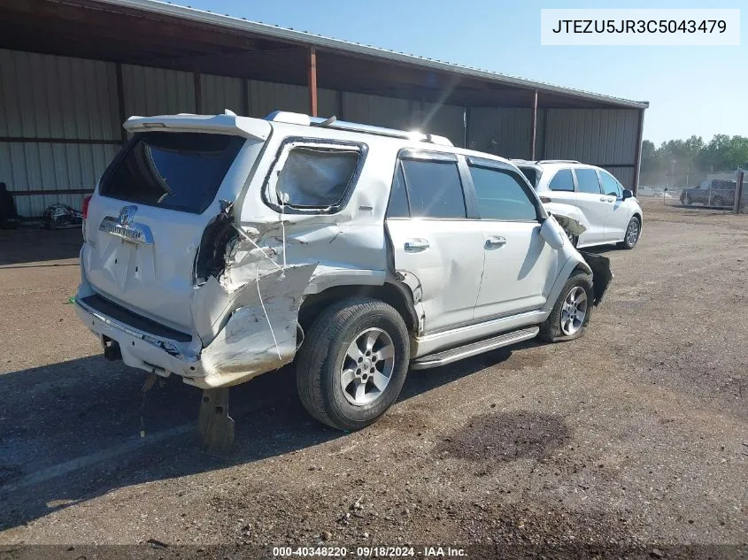 JTEZU5JR3C5043479 2012 Toyota 4Runner Sr5