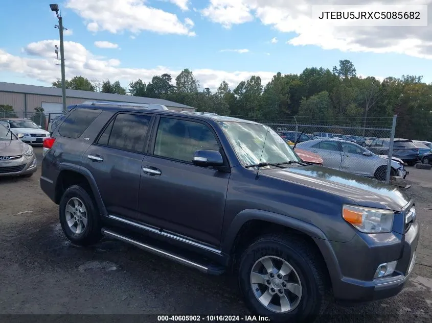 2012 Toyota 4Runner Sr5 VIN: JTEBU5JRXC5085682 Lot: 40605902