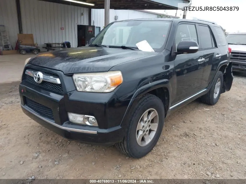 2012 Toyota 4Runner Sr5 VIN: JTEZU5JR8C5043879 Lot: 40769013