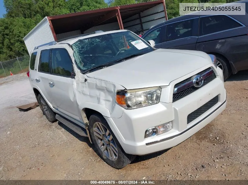 JTEZU5JR4D5055545 2013 Toyota 4Runner Limited