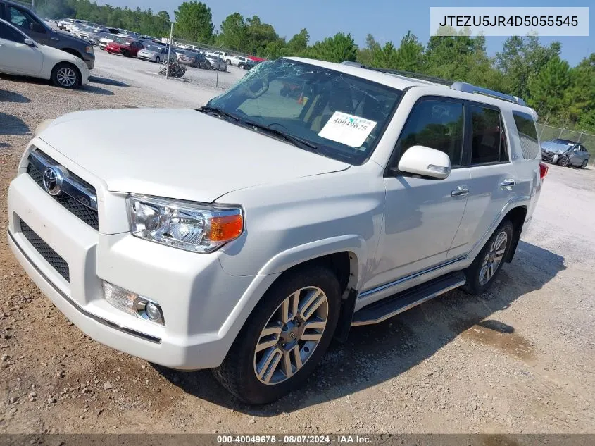 JTEZU5JR4D5055545 2013 Toyota 4Runner Limited