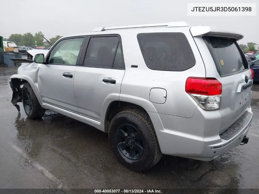 JTEZU5JR3D5061398 2013 Toyota 4Runner Sr5/Limited