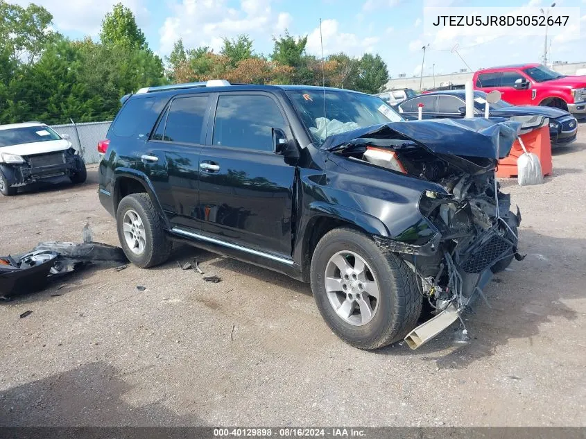 2013 Toyota 4Runner Sr5 VIN: JTEZU5JR8D5052647 Lot: 40129898