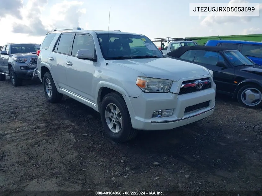 2013 Toyota 4Runner Sr5 VIN: JTEZU5JRXD5053699 Lot: 40164958