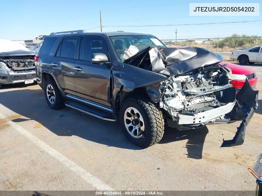 2013 Toyota 4Runner Sr5 VIN: JTEZU5JR2D5054202 Lot: 40254935