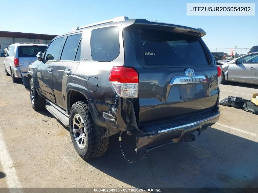 2013 Toyota 4Runner Sr5 VIN: JTEZU5JR2D5054202 Lot: 40254935