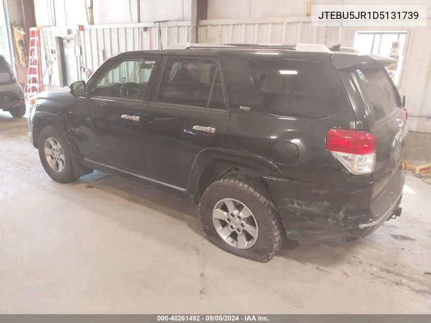 2013 Toyota 4Runner Sr5/Limited/Trail VIN: JTEBU5JR1D5131739 Lot: 40261492