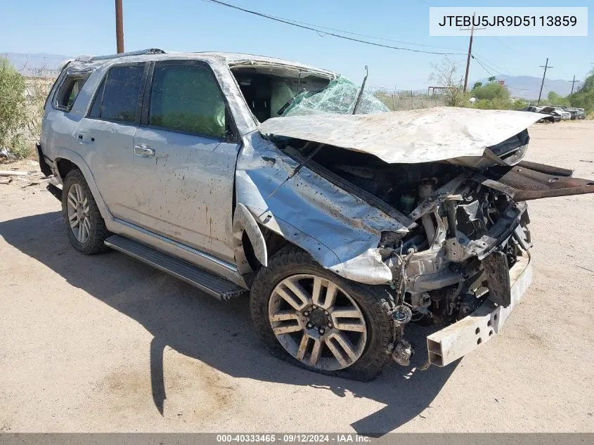 JTEBU5JR9D5113859 2013 Toyota 4Runner Sr5/Limited/Trail