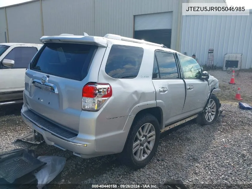 JTEZU5JR9D5046985 2013 Toyota 4Runner Limited