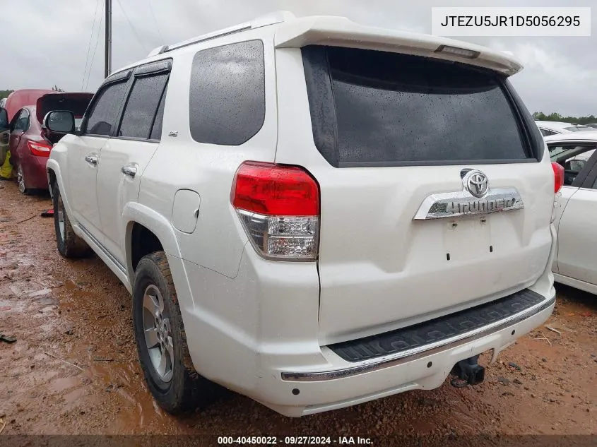 2013 Toyota 4Runner Sr5 VIN: JTEZU5JR1D5056295 Lot: 40450022