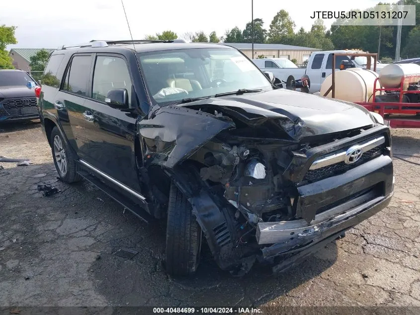 2013 Toyota 4Runner Limited VIN: JTEBU5JR1D5131207 Lot: 40484699