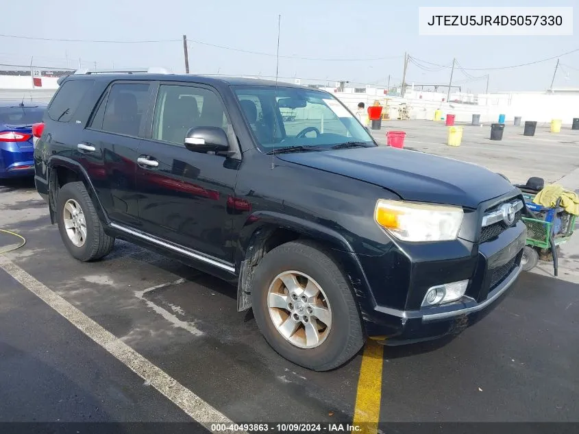 2013 Toyota 4Runner Sr5 VIN: JTEZU5JR4D5057330 Lot: 40493863