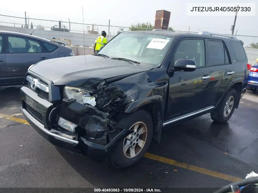 2013 Toyota 4Runner Sr5 VIN: JTEZU5JR4D5057330 Lot: 40493863