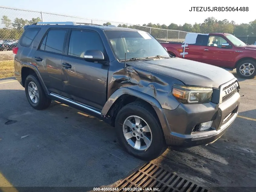 2013 Toyota 4Runner Sr5 VIN: JTEZU5JR8D5064488 Lot: 40505345