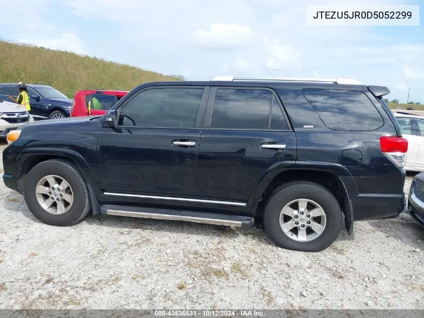 2013 Toyota 4Runner Sr5 VIN: JTEZU5JR0D5052299 Lot: 40526531