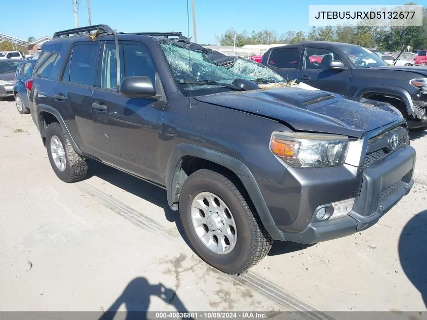 2013 Toyota 4Runner Trail VIN: JTEBU5JRXD5132677 Lot: 40536861