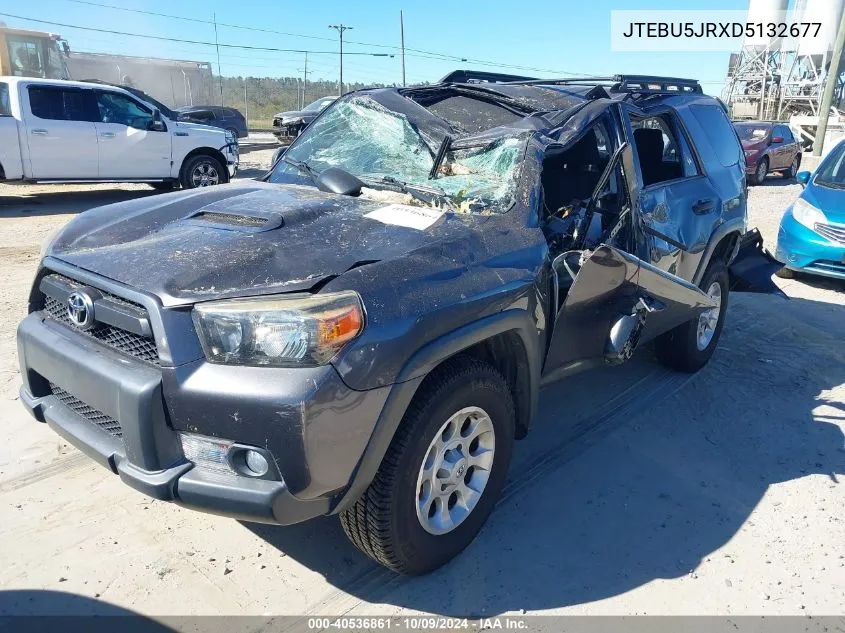 2013 Toyota 4Runner Trail VIN: JTEBU5JRXD5132677 Lot: 40536861