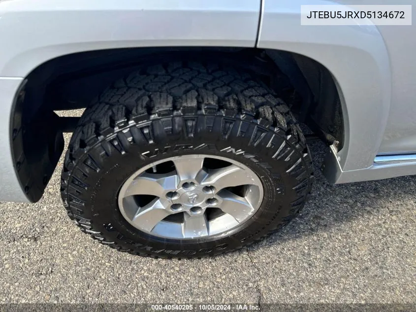 JTEBU5JRXD5134672 2013 Toyota 4Runner Sr5/Limited/Trail