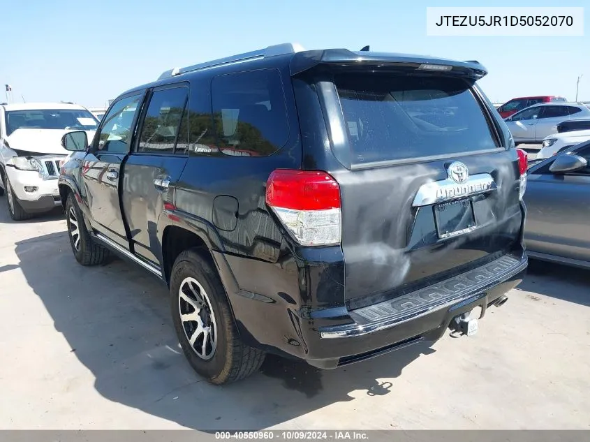 JTEZU5JR1D5052070 2013 Toyota 4Runner Sr5/Limited