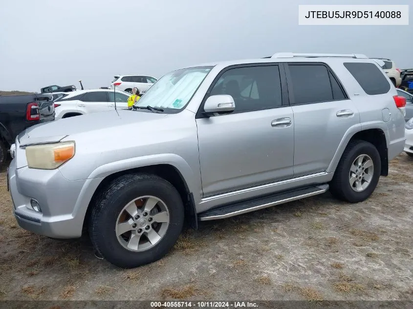 2013 Toyota 4Runner Sr5 VIN: JTEBU5JR9D5140088 Lot: 40555714