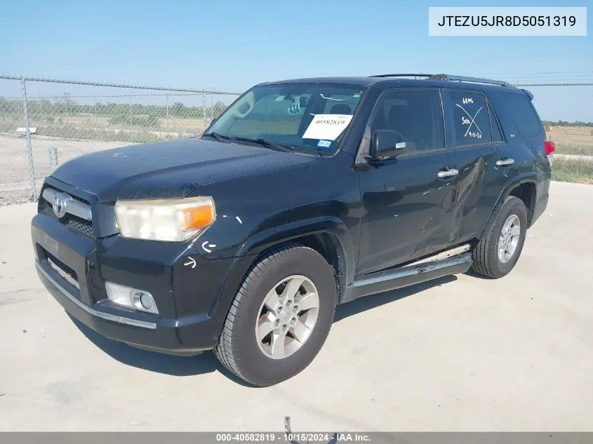 JTEZU5JR8D5051319 2013 Toyota 4Runner Sr5