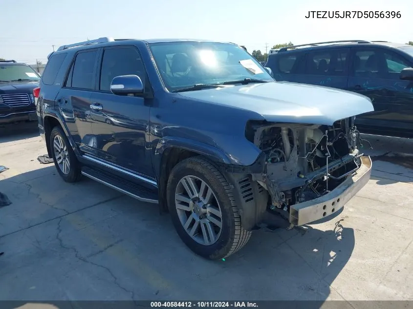 JTEZU5JR7D5056396 2013 Toyota 4Runner Limited