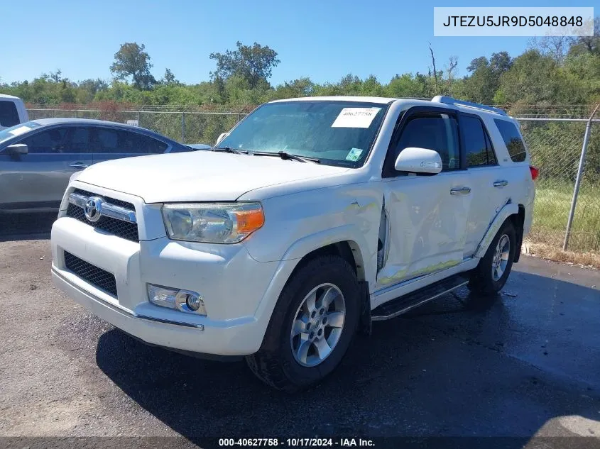 2013 Toyota 4Runner Sr5 VIN: JTEZU5JR9D5048848 Lot: 40627758