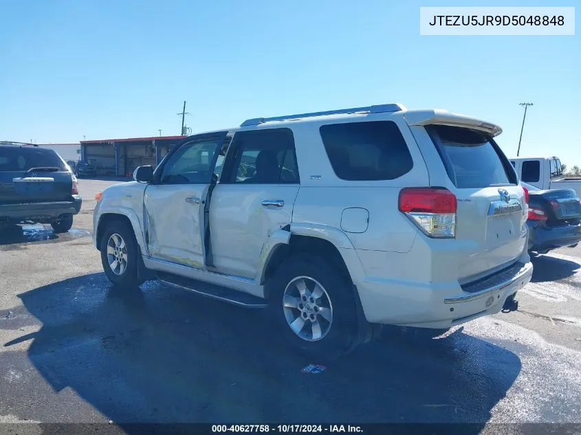 2013 Toyota 4Runner Sr5 VIN: JTEZU5JR9D5048848 Lot: 40627758