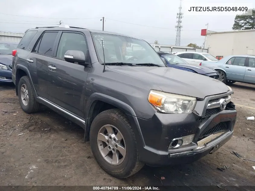 2013 Toyota 4Runner Sr5 VIN: JTEZU5JR5D5048409 Lot: 40794789