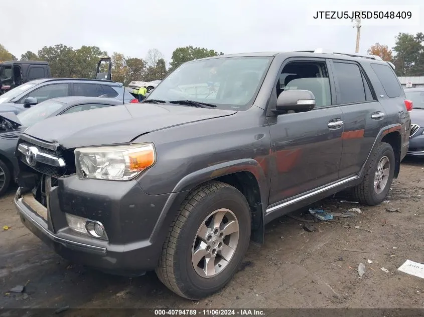 2013 Toyota 4Runner Sr5 VIN: JTEZU5JR5D5048409 Lot: 40794789