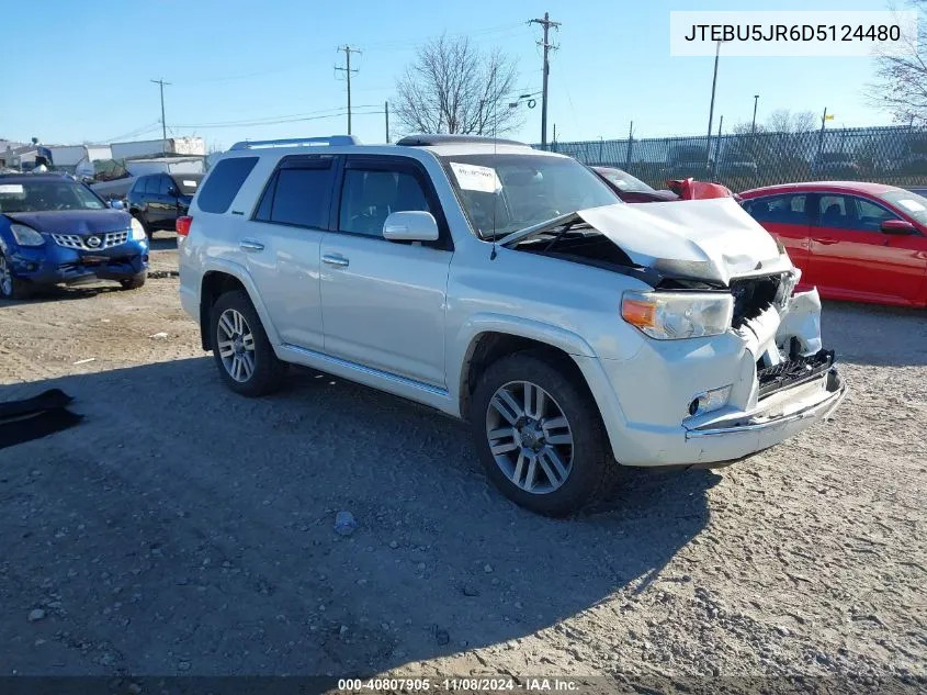 JTEBU5JR6D5124480 2013 Toyota 4Runner Limited