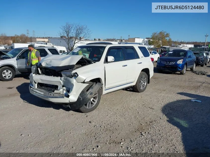 JTEBU5JR6D5124480 2013 Toyota 4Runner Limited