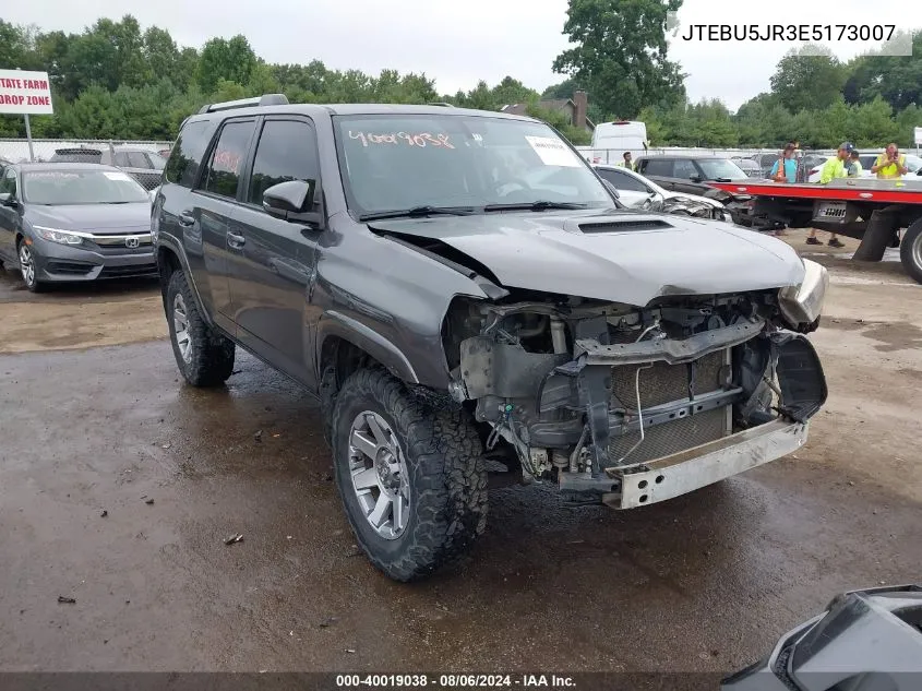 JTEBU5JR3E5173007 2014 Toyota 4Runner Trail Premium