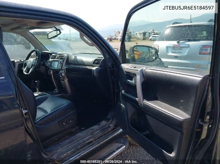 JTEBU5JR6E5184597 2014 Toyota 4Runner Limited