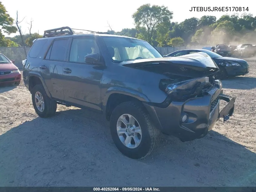 JTEBU5JR6E5170814 2014 Toyota 4Runner Sr5/Limited/Trail