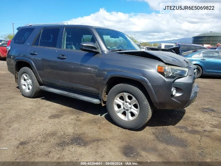 2014 Toyota 4Runner Limited/Sr5/Sr5 Premium VIN: JTEZU5JR6E5069822 Lot: 40294601