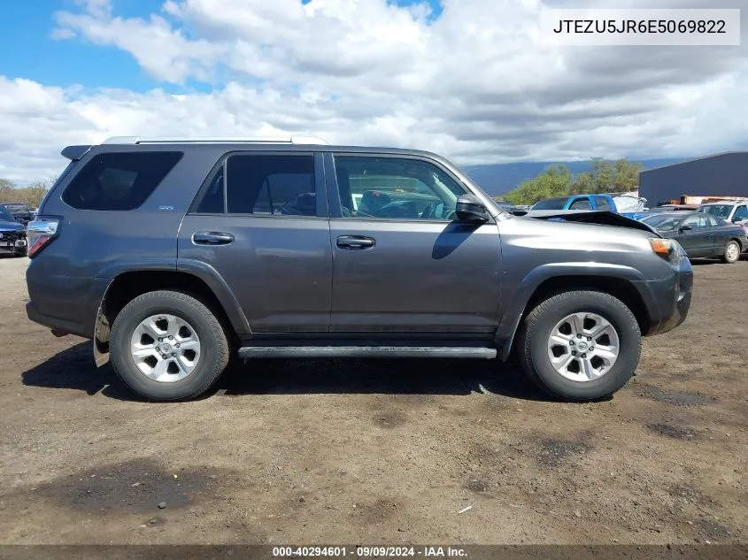 2014 Toyota 4Runner Limited/Sr5/Sr5 Premium VIN: JTEZU5JR6E5069822 Lot: 40294601