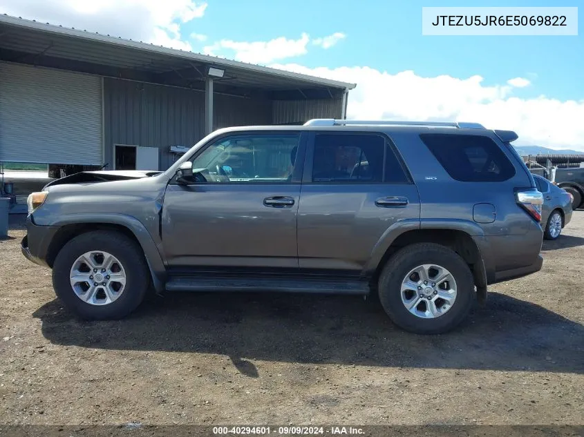 2014 Toyota 4Runner Limited/Sr5/Sr5 Premium VIN: JTEZU5JR6E5069822 Lot: 40294601