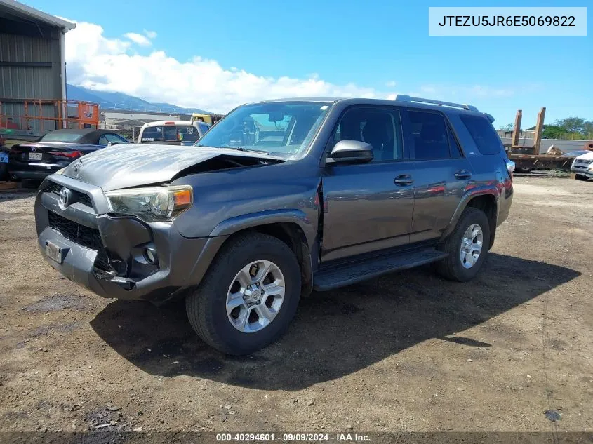 2014 Toyota 4Runner Limited/Sr5/Sr5 Premium VIN: JTEZU5JR6E5069822 Lot: 40294601