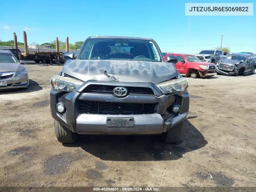 2014 Toyota 4Runner Limited/Sr5/Sr5 Premium VIN: JTEZU5JR6E5069822 Lot: 40294601