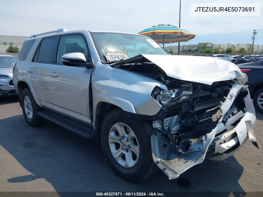 JTEZU5JR4E5073691 2014 Toyota 4Runner Sr5 Premium