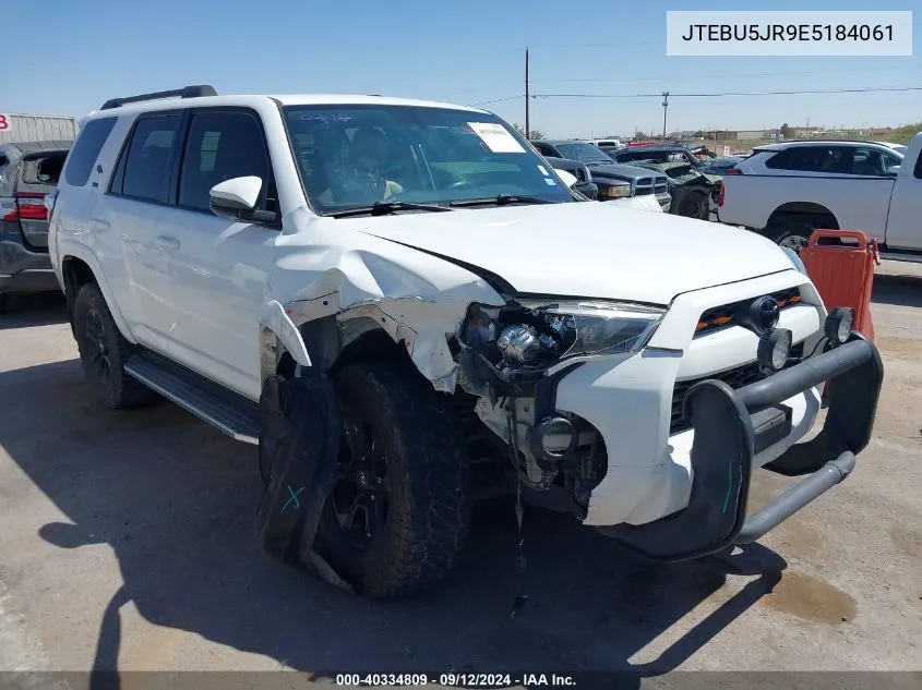 2014 Toyota 4Runner Sr5/Limited/Trail VIN: JTEBU5JR9E5184061 Lot: 40334809