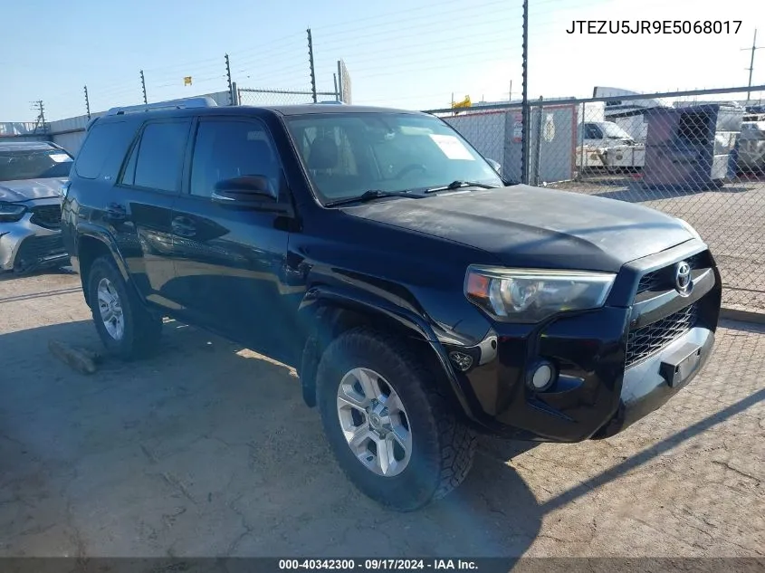 2014 Toyota 4Runner Sr5 Premium VIN: JTEZU5JR9E5068017 Lot: 40342300