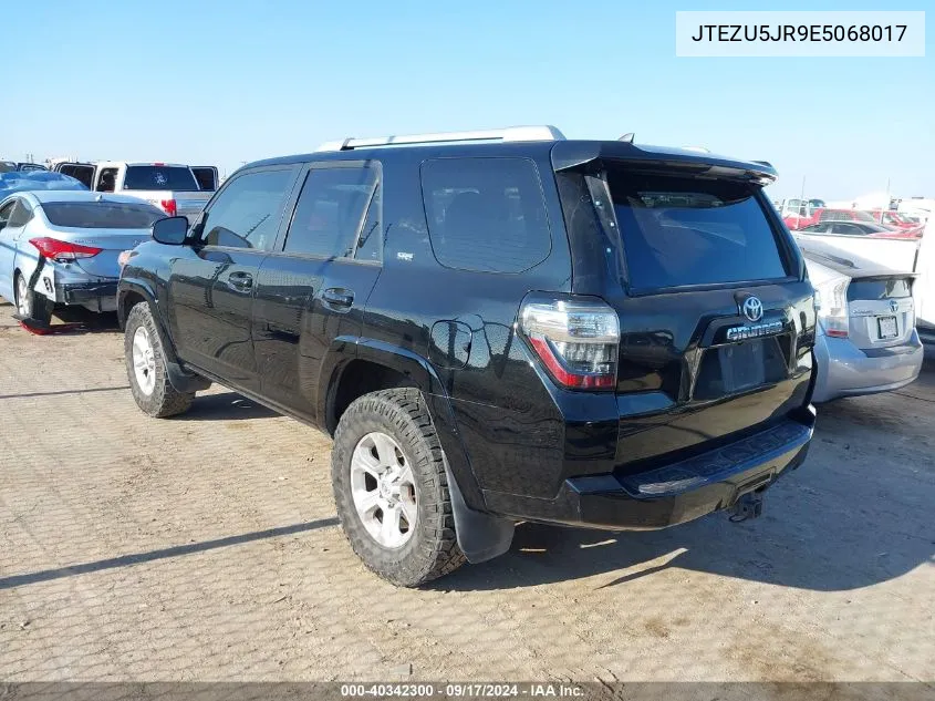 2014 Toyota 4Runner Sr5 Premium VIN: JTEZU5JR9E5068017 Lot: 40342300