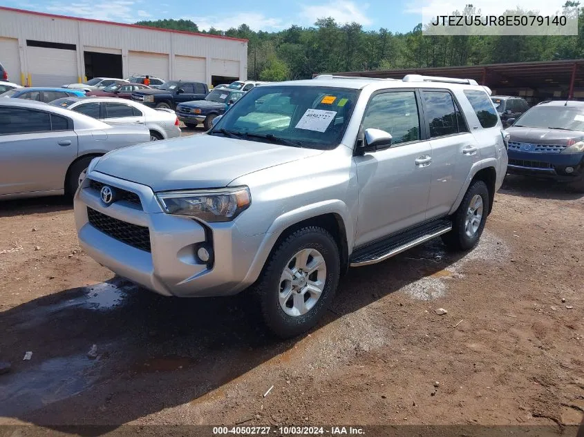 2014 Toyota 4Runner Sr5 VIN: JTEZU5JR8E5079140 Lot: 40502727