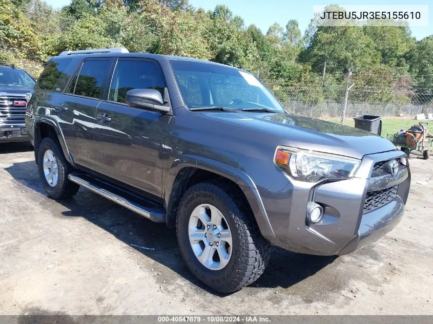 JTEBU5JR3E5155610 2014 Toyota 4Runner Sr5