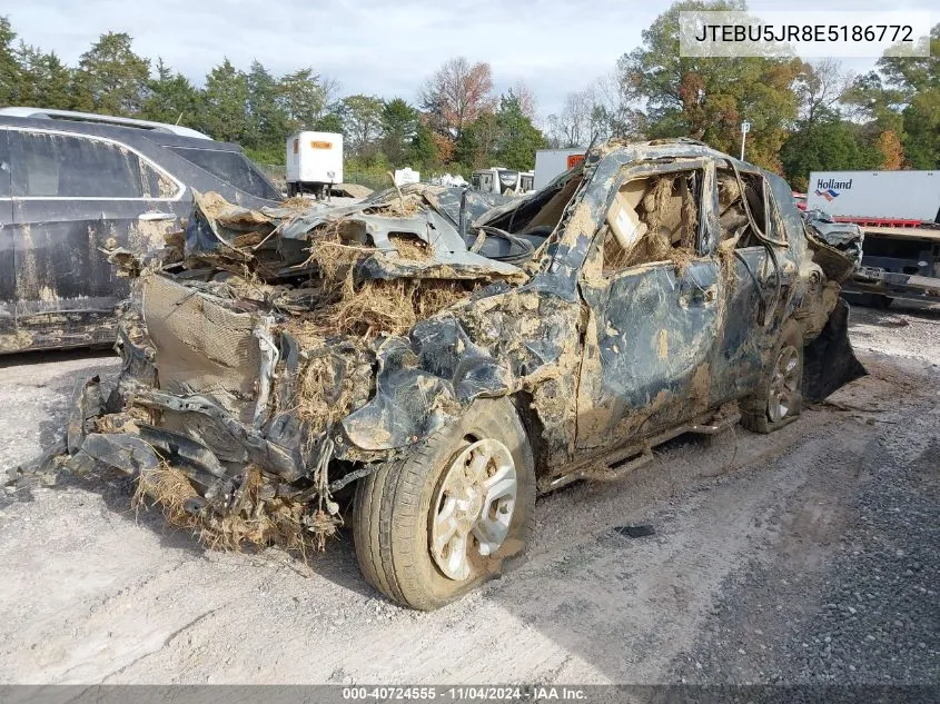 JTEBU5JR8E5186772 2014 Toyota 4Runner Sr5